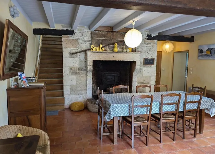 بيت للعطل Cosy Avec 3 Chambres, Cour Privee, Baby-foot Et Internet, Equipements Bebe Inclus, Animaux Permis - Fr-1-653-154 *